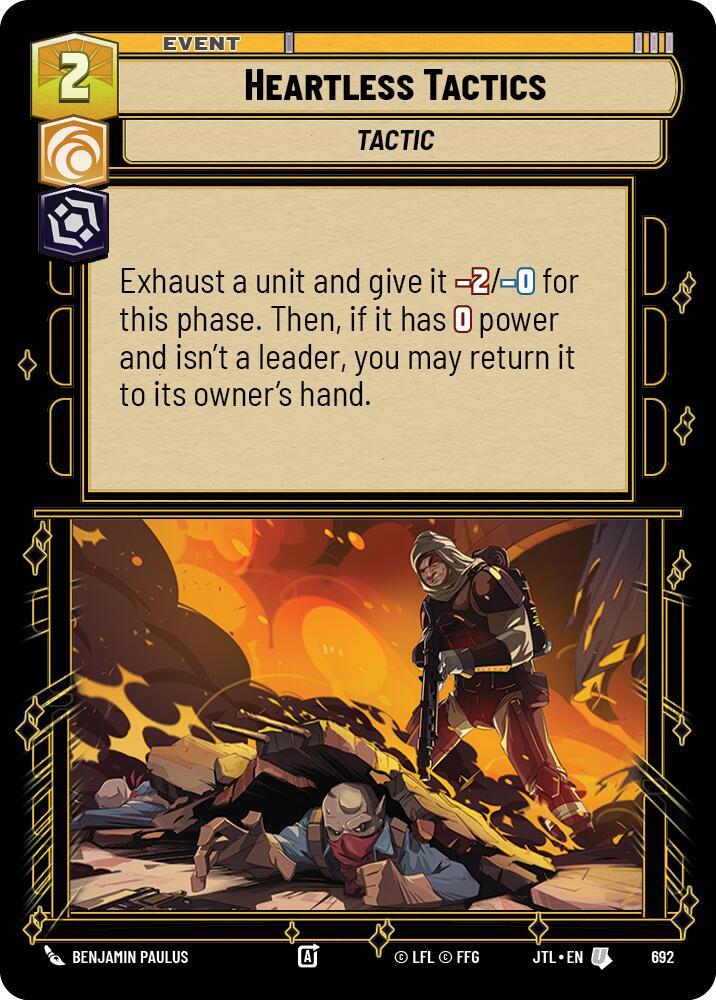 Heartless Tactics (Foil)