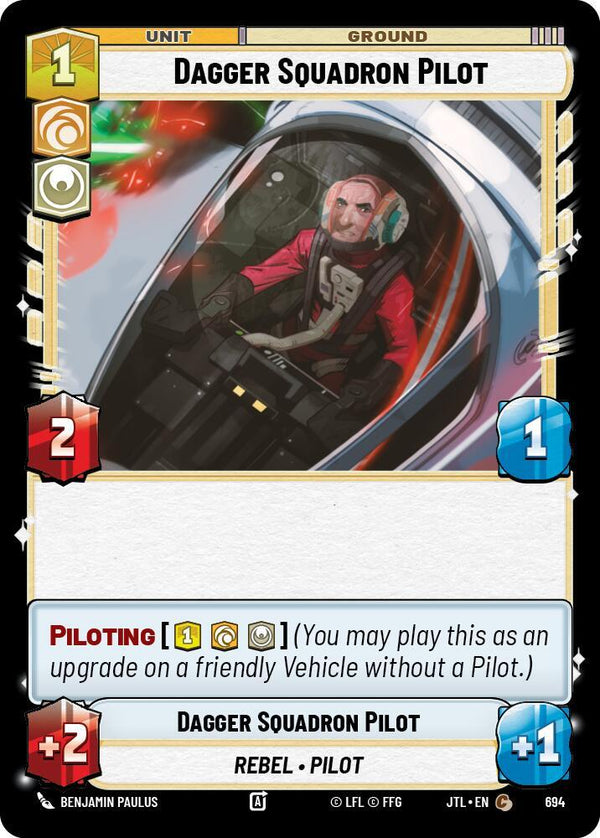 Dagger Squadron Pilot (Foil) - Star Wars Unlimited