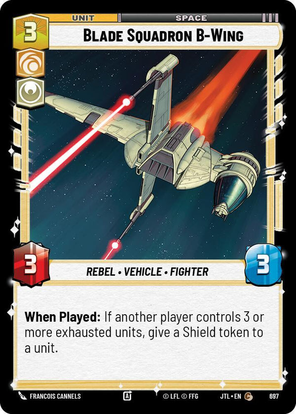 Blade Squadron B-Wing (Foil) - Star Wars Unlimited