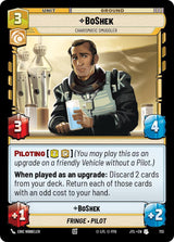 BoShek - Charismatic Smuggler (Foil) - Star Wars Unlimited