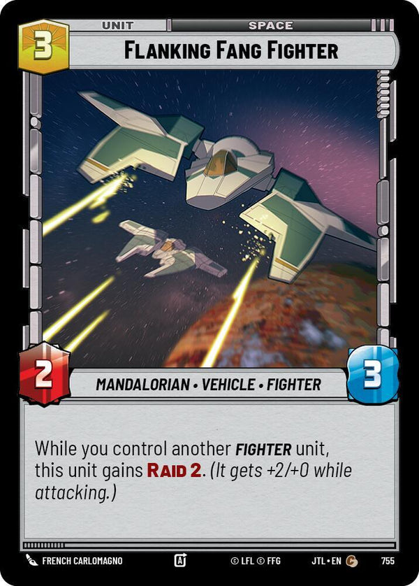 Flanking Fang Fighter (Foil) - Star Wars Unlimited