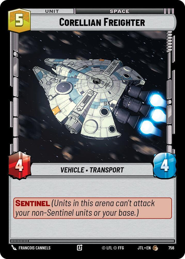 Corellian Freighter (Foil) - Star Wars Unlimited
