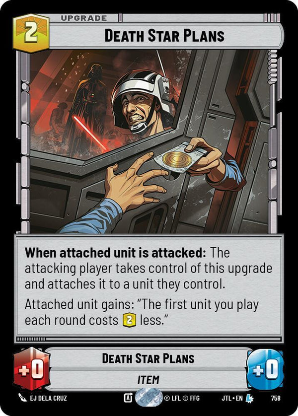 Death Star Plans (Foil) - Star Wars Unlimited