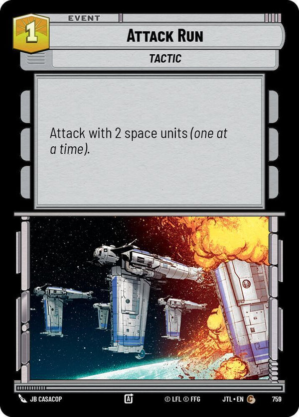 Attack Run (Foil) - Star Wars Unlimited