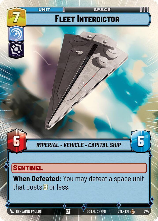 Fleet Interdictor (Hyperspace Foil) - Star Wars Unlimited