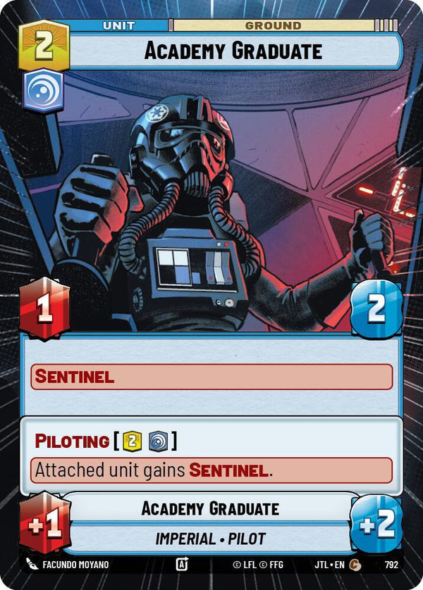 Academy Graduate (Hyperspace Foil) - Star Wars Unlimited