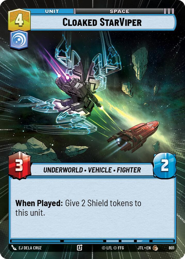 Cloaked StarViper (Hyperspace Foil) - Star Wars Unlimited