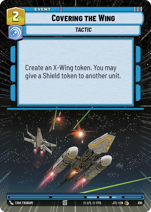 Covering the Wing (Hyperspace Foil) - Star Wars Unlimited
