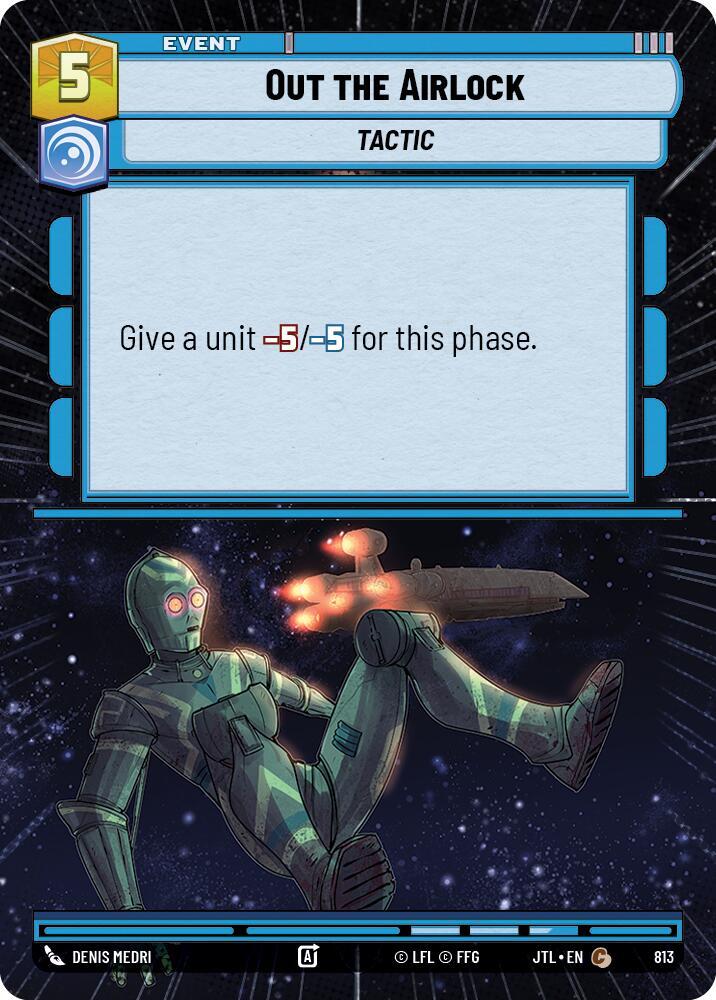 Out the Airlock (Hyperspace Foil)
