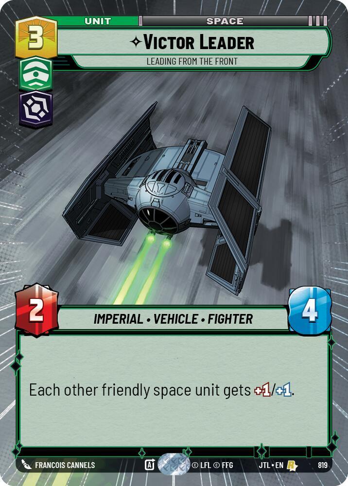 Victor Leader - Leading from the Front (Hyperspace Foil)