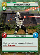 Bunker Defender (Hyperspace Foil) - Star Wars Unlimited