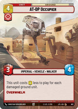 AT-DP Occupier (Hyperspace Foil) - Star Wars Unlimited