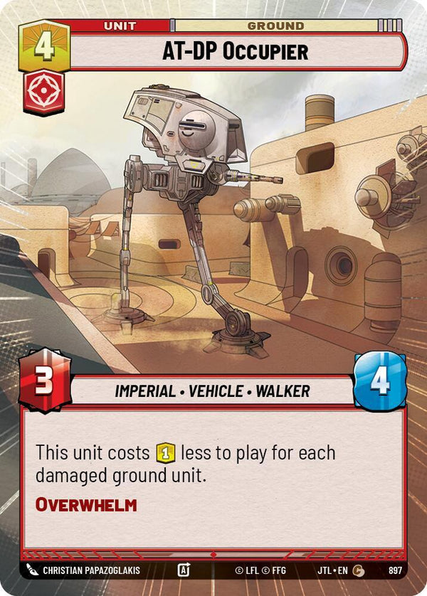 AT-DP Occupier (Hyperspace Foil) - Star Wars Unlimited