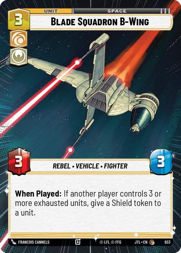 Blade Squadron B-Wing (Hyperspace Foil) - Star Wars Unlimited