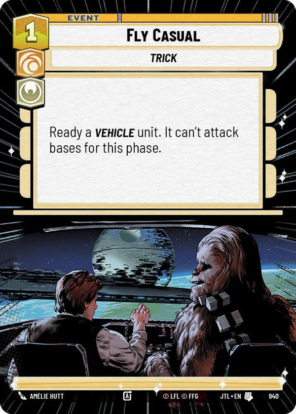 Fly Casual (Hyperspace Foil) - Star Wars Unlimited