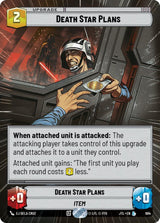 Death Star Plans (Hyperspace Foil) - Star Wars Unlimited
