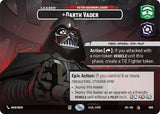 Darth Vader - Victor Squadron Leader (Showcase) - Star Wars Unlimited