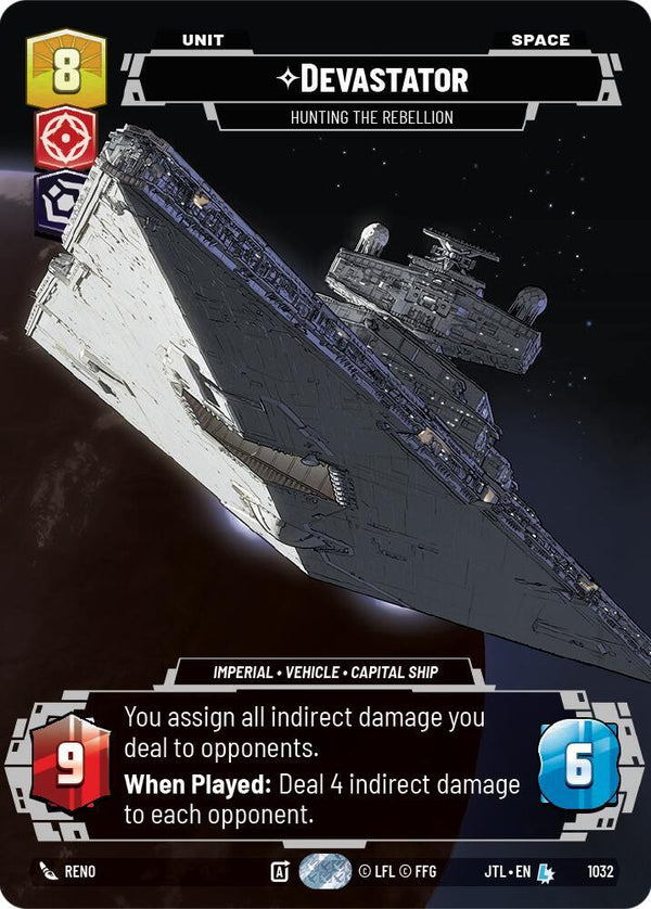 Devastator - Hunting the Rebellion (Prestige) - Star Wars Unlimited