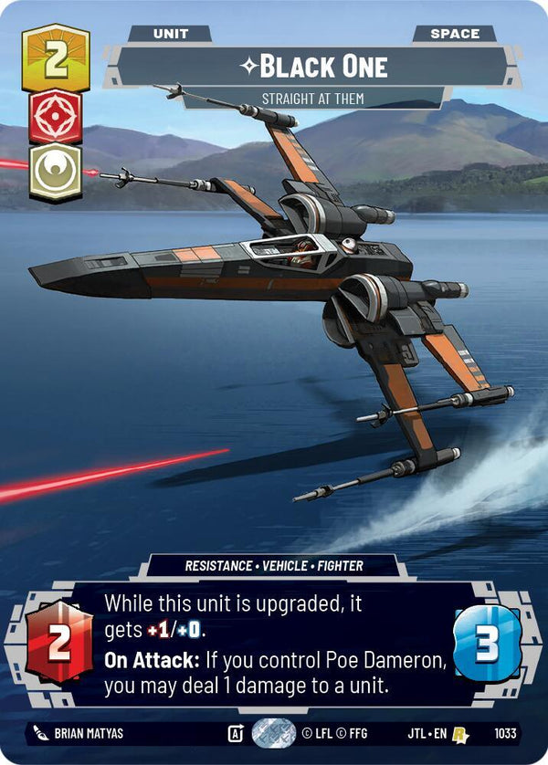 Black One - Straight At Them (Prestige) - Star Wars Unlimited