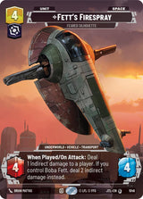 Fett's Firespray - Feared Silhouette (Prestige) - Star Wars Unlimited