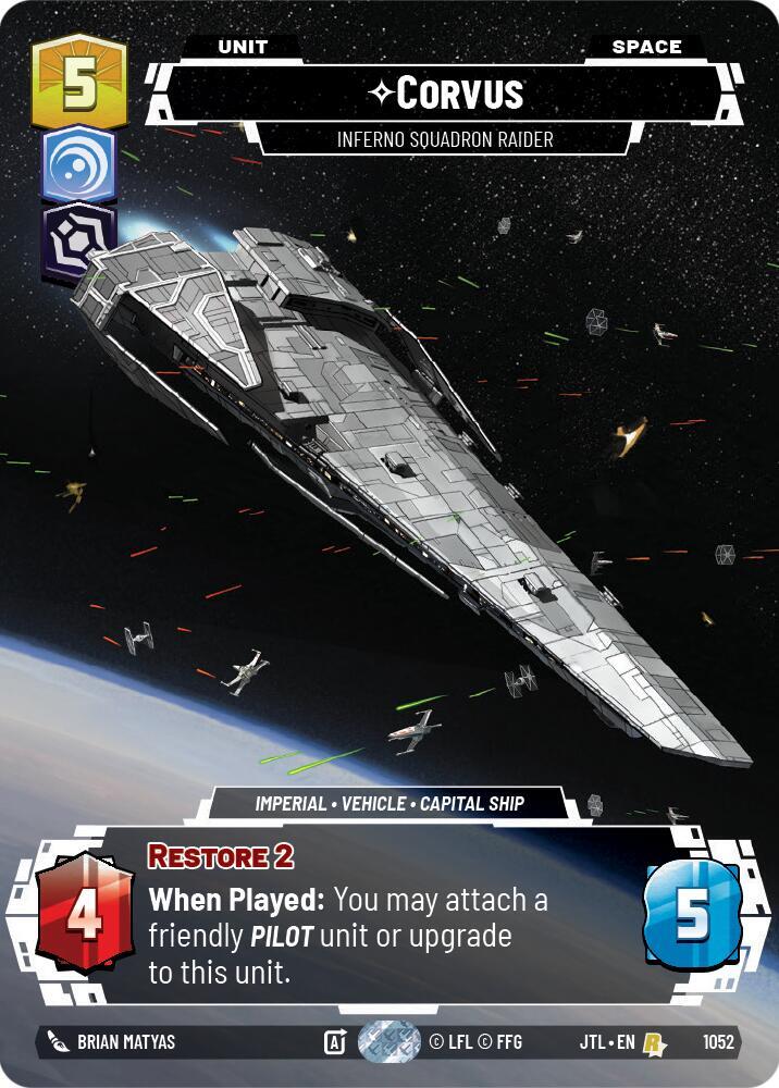Corvus - Inferno Squadron Raider (Prestige Foil)