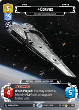 Corvus - Inferno Squadron Raider (Prestige Foil) - Star Wars Unlimited