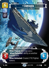 Chimaera - Reinforcing the Center (Prestige Foil) - Star Wars Unlimited