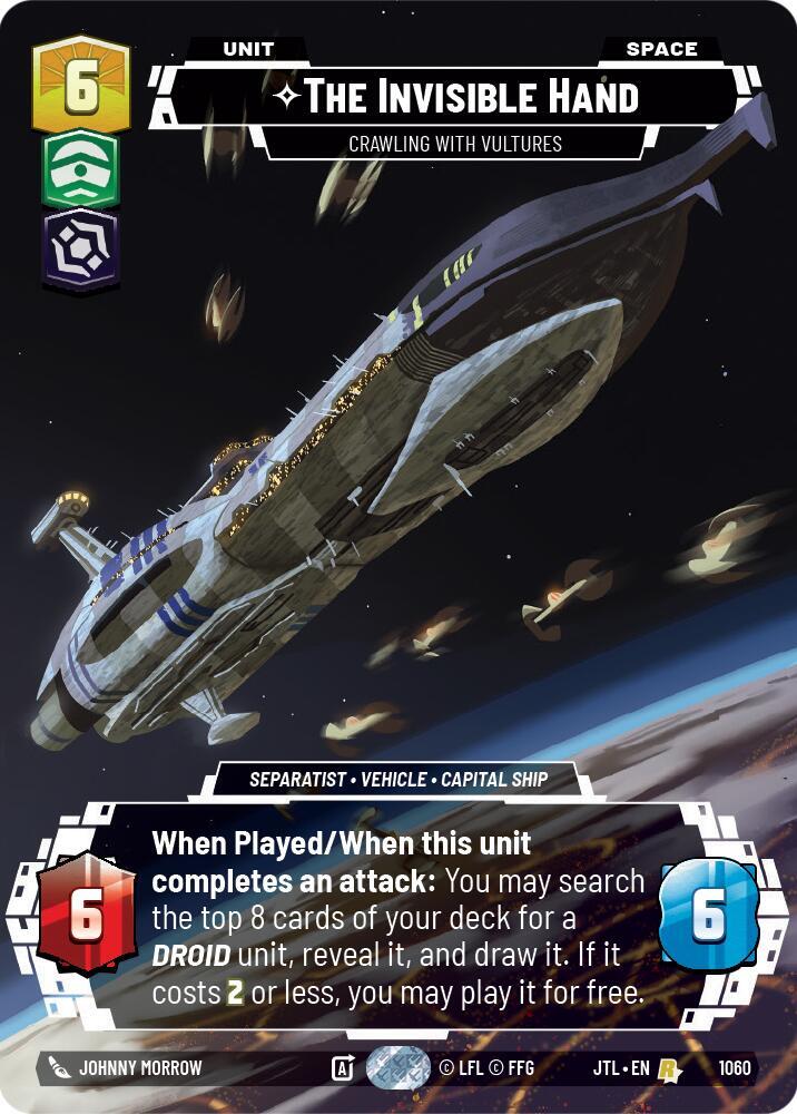 The Invisible Hand - Crawling With Vultures (Prestige Foil)