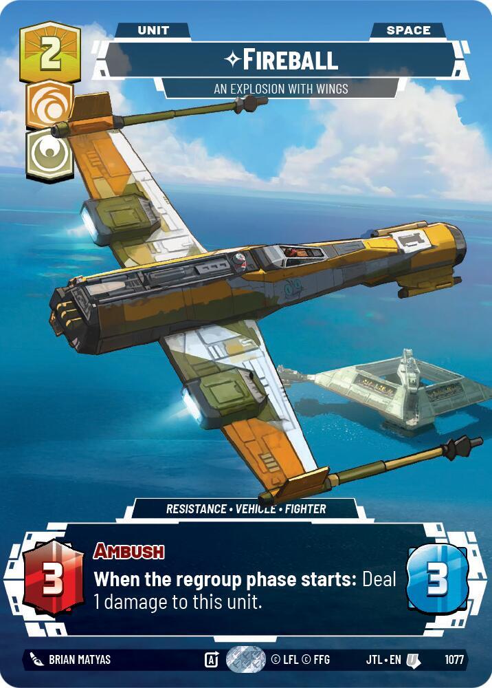 Fireball - An Explosion With Wings (Prestige Foil)