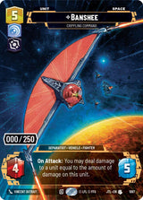 Banshee - Crippling Command (Serialized) - Star Wars Unlimited