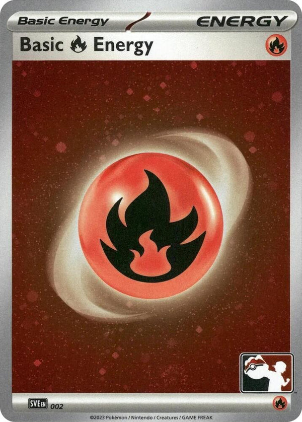 Basic Fire Energy - 002 (Cosmos Holo) - Pokémon