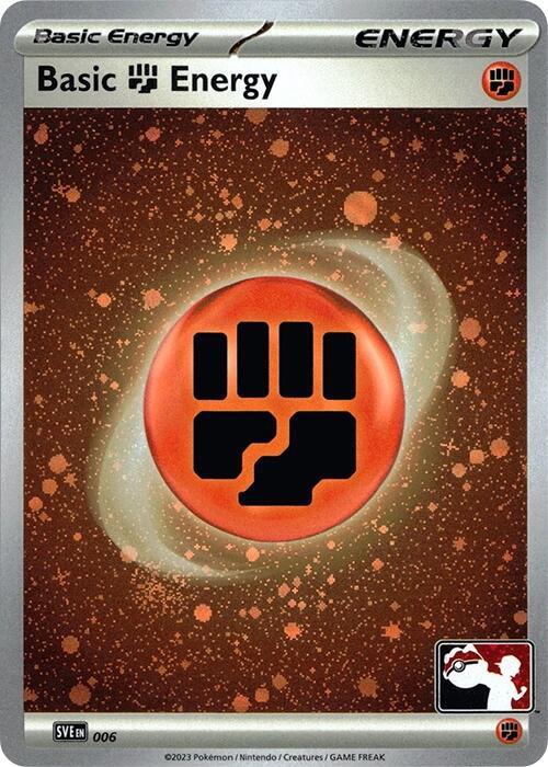 Basic Fighting Energy - 006 (Cosmos Holo) - Pokémon