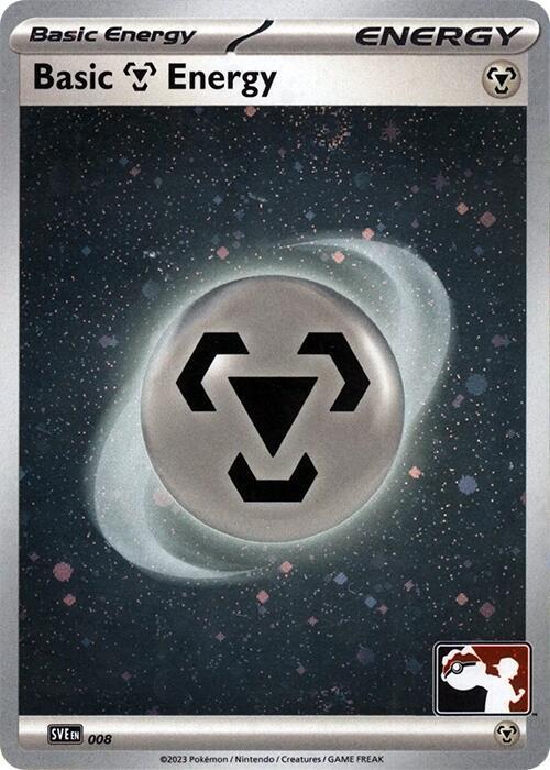 Basic Metal Energy - 008 (Cosmos Holo) - Pokémon