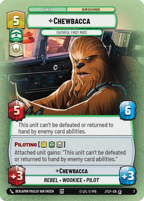 Chewbacca - Faithful First Mate - Star Wars Unlimited