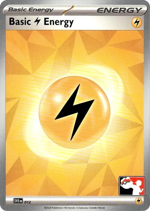 Basic Lightning Energy - 012 - Pokémon