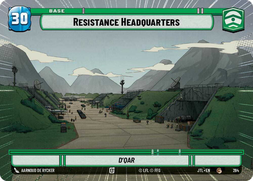 Resistance Headquarters // TIE Fighter (Hyperspace)