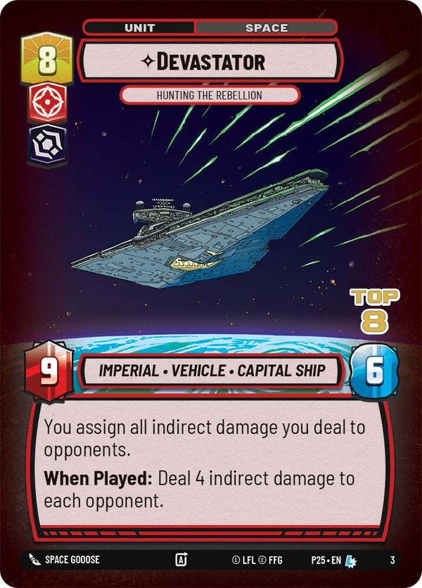 Devastator - Hunting the Rebellion (Top 8) - Star Wars Unlimited