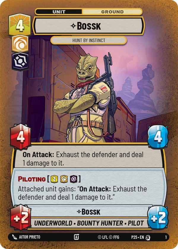 Bossk - Hunt By Instinct - Star Wars Unlimited