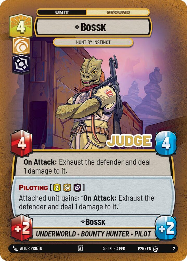 Bossk - Hunt By Instinct - Star Wars Unlimited