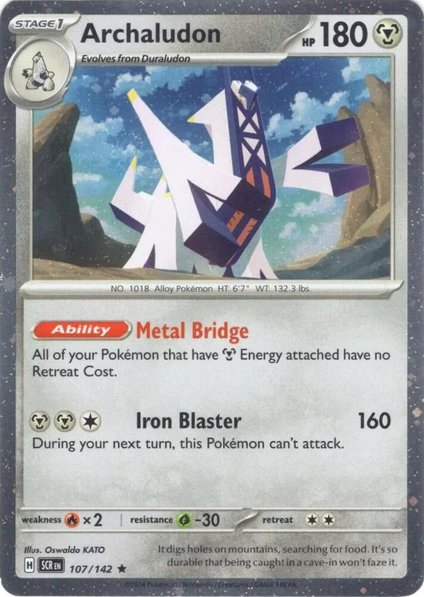 Archaludon - 107/142 (Cosmos Holo) - Pokémon