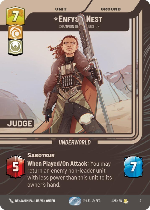 Enfys Nest - Champion of Justice - Star Wars Unlimited