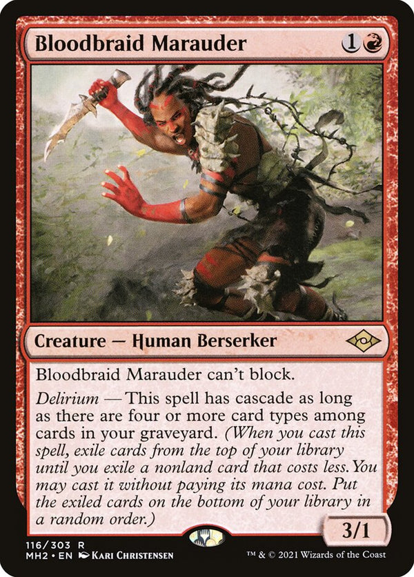 Bloodbraid Marauder - Magic: The Gathering
