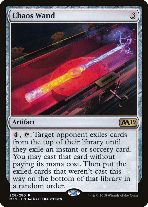 Chaos Wand - Magic: The Gathering