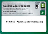 Code Card - Azure Legends Tin [Dialga ex] - Pokémon