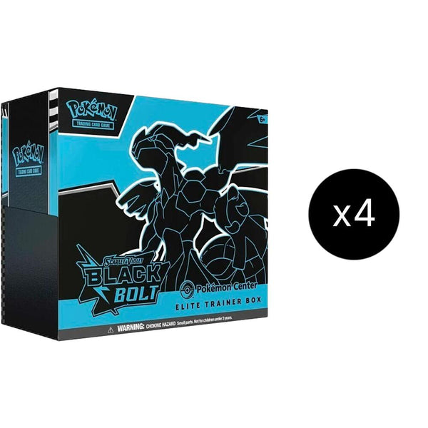 Black Bolt Pokemon Center Elite Trainer Box (Exclusive) Case - Pokémon