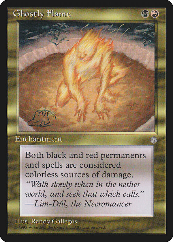 Ghostly Flame - Magic: The Gathering