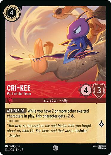 Cri-Kee - Part of the Team - Disney Lorcana