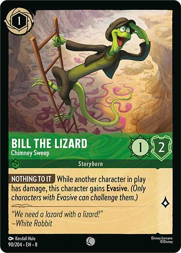 Bill the Lizard - Chimney Sweep - Disney Lorcana