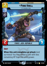 Pong Krell - It's Treason, Then - Star Wars Unlimited