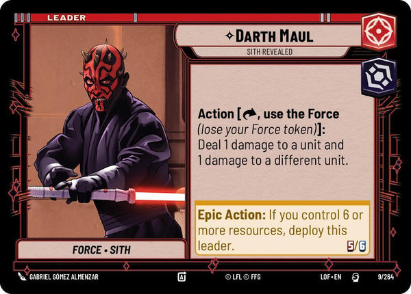 Darth Maul - Sith Revealed - Star Wars Unlimited